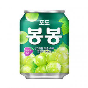 해태음료 포도봉봉 캔 238ml x 24