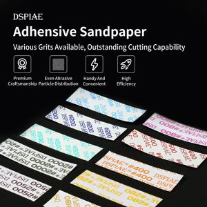 DSPIAE 180 # ~ 2500 # 다이 커팅 접착제 Sandapr 건담 모델 제작 도구 개조 취미 DIY 사포 샌딩용 세트 당 10 박스