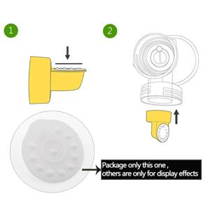모유 펌프 멤브레인 교체 모유 수유 용품 스윙 및 미니 전기 수리용 펌프 예비 부품