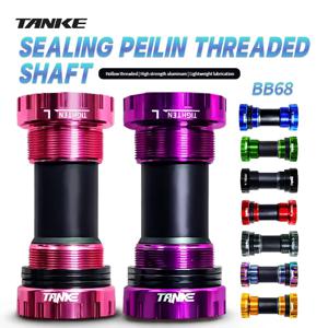 TANKE-BB68 BB92-73mm 하단 브래킷 어댑터, 자전거 크랭크 미들 액슬 타입, MTB 로드 바이크 중심축, 1.37mm, 24mm 밀폐 필린