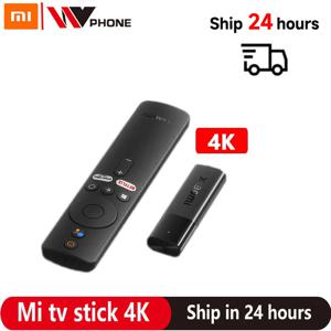 샤오미 미 TV 스틱 4K 안드로이드 TV 11 HDR 쿼드 코어 휴대용 스트리밍 미디어, 2GB RAM 8GB ROM 블루투스 5.0, 와이파이 구글 어시스턴트