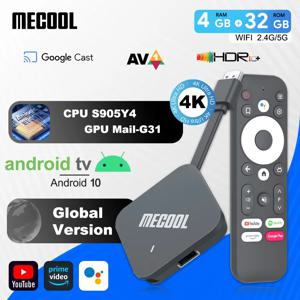 MECOOL 2022 ATV KD2 글로벌 버전 TV 스틱, 안드로이드 11, 듀얼 와이파이, 구글 인증 TV 박스, BT 5.0, Amlogic S905Y4, 4GB, 32GB