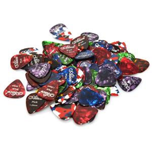 앨리스 기타 추천 6pcs 셀룰로이드 중재자 두께 0.46 0.71 0.81 0.96 1.20 1.50mm 일렉트릭 어쿠스틱 기타 액세서리