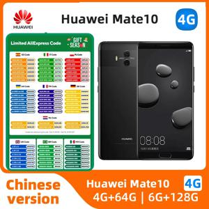 Huawei Mate10 스마트폰 CPU HiSilicon Kirin 970 배터리 용량 4000mAh 20MP 카메라, 안드로이드 정품 중고 휴대폰, 4g