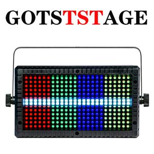 GOTSTAGE DMX 슈퍼 브라이트 Dj 스트로브 무대 조명 효과, 60W Mni LED, 원격 48 화이트 288 컬러 LED, 3 인 1, 48 파티션