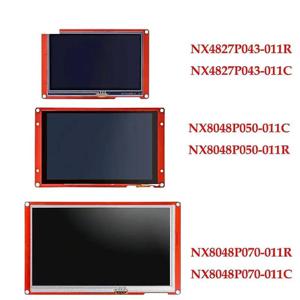 NEXTION 지능형 LCD 터치 디스플레이 모듈, NX8048P070-011C/R 다기능 HMI 저항 및 정전 용량, 4.3 인치, 5.0 인치, 7.0 인치