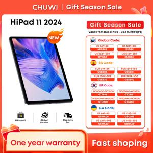 2024 CHUWI 태블릿, HiPad 11 태블릿, 안드로이드 14, 10.95 인치 FHD, 128GB ROM, 6GB RAM 태블릿, 7000MAH 배터리, 2.4G, 5G 와이파이 태블릿, 아이패드 PC