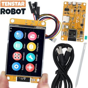 TENSTAR ESP32 LVGL 와이파이 및 블루투스 개발 보드, 2.8 인치 240*320 스마트 디스플레이 화면, 2.8 인치 LCD TFT 모듈, 터치 룸 포함