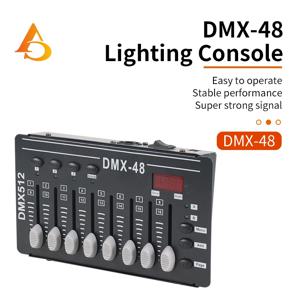 DMX 컨트롤러 LED 파 라이트, DJ 라이트 콘솔, DMX-48 콘솔, 범용 국제 표준, DMX512 제어