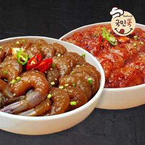 [코인딜][국민쿡] 신선한 양념/간장 새우장 350g/800g/1.5kg