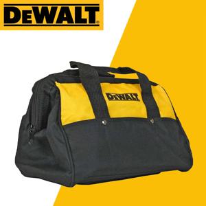 DEWALT 미니 헤비 듀티 컨트랙터 도구 가방, 나일론 캔버스 전동 공구 가방, 오리지널 툴킷, 34x23x20cm, 13 인치