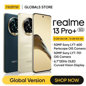 Realme 13 Pro Plus 스마트폰, 스냅드래곤 7s Gen 2 5G 칩셋, 5200mAh 배터리, 소니 LYT-600 잠망경 OIS 카메라, 월드 프리미어