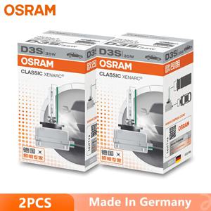 OSRAM Xenon HID CLASSIC 표준 램프, 66140 66240 66340 66440 CLC 오리지널 자동차 헤드 라이트, 4200K 웜 화이트 페어, D1S D2S D3S D4S