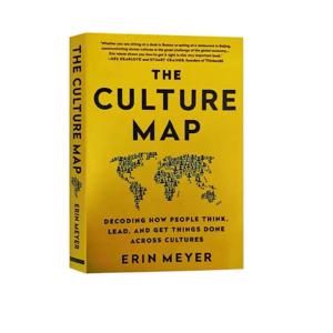 Erin Meyer 문화 지도, 영어 페이퍼백 북, 사람이 사고, 리드, 일을 하는 방법 디코딩