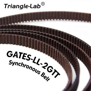 Trianglelab Gates 2GT 벨트 동기 벨트 타이밍 벨트 폭 6MM 9MM 10MM 12MM Ender3 cr10 Anet 용 GT2 내마모성