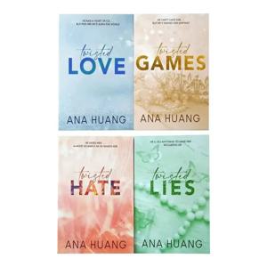 Ana Huang Books 영어 소설 책, 사랑, 게임, 증오, 거짓말, 페이퍼백, 1 권 트위스트 시리즈