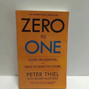 Peter Thiel Entrepreneurship 영어 도서 페이퍼백, 제로 투 원: 창업 노트, 또는 미래 구축 방법