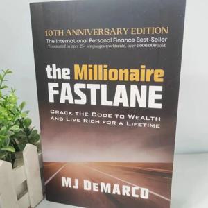 MJ DeMarco의 Millionaire Fastlane, 영어로 평생 페이퍼백, 부를 부자로 만드는 코드 균열