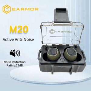 Earmor M20 전자 소음 방지 귀마개, 사격 청력 보호용 소음 제거 귀마개