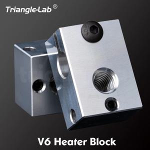 Trianglelab 센서 카트리지용 히터 블록, 3D 프린터 부품, V6 HOTEND 압출기, PT100 센서, V6 HOTEND