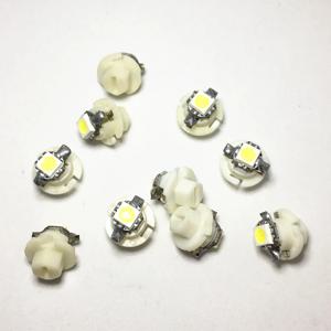 자동차 계기판 조명, B8.4 LED, T5, B8.4D, 5050, 1SMD, 측면 표시등, 자동차 라이트 게이지, 대시 보드 램프, 12V, 10 개