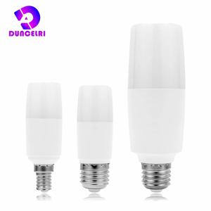 깜박임 없음 5W 10W 15W 20W LED 원통형 옥수수 전구 E27 E14 전구 AC220V LED 램프, 홈 인테리어 샹들리에 캔들 라이트