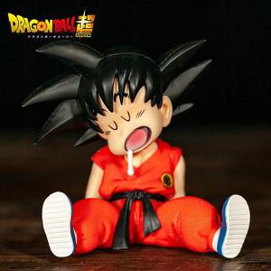 귀여운 드래곤 볼 잠자는 손오공 액션 피규어 장난감, DBZ 카카로토 Gk PVC 피규어 컬렉션 모델 인형 생일 선물, 10cm