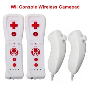 닌텐도 Wii 게임 제어용 Nunchuck 컨트롤러 세트, 모션 플러스 리모컨, Wii 리모컨 게임패드, 1 쌍