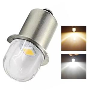 기본 LED 미니어처 램프, 따뜻한 흰색, 손전등 교체 전구 토치, 작업등, P13.5S, DC 3V, 4.5V, 6V, 12V, 18V, 1SMD, 1 개