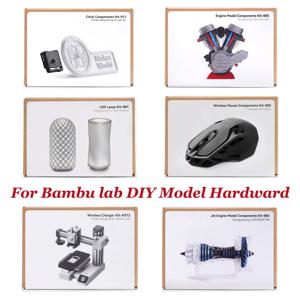 Bambu Lab LED 3D 인쇄 DIY 램프 키트, 001 A1 미니 무선 마우스, 무선 보트 선물, 3D 인쇄 부품 없는 DIY 모델