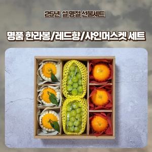 [푸디앤] 명품 한라봉/레드향/샤인머스켓 선물세트 /예약판매 2025년 1월 6일경 출하예정