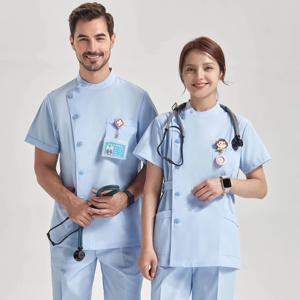 Odontologia 유니폼 Enfermera Mujer Jaleco Feminino Enfermagem 의료 의류 간호사 스크럽 세트 유니폼 여성 남성 Workwear New