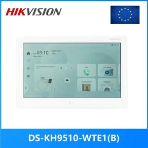 HIKVISION 국제 버전 DS-KH9510-WTE1(B) 실내 모니터, 802.3af POE, 앱 Hik 연결, WiFi, 비디오 인터콤, 10 인치