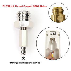 외부 CO2 탱크 어댑터, 빠른 연결 해제 커넥터, 소다스트림, 외부 CO2 탱크 실린더에 적합, 신제품
