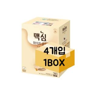 맥심 화이트 골드 믹스 280T x 4개 한박스 동서식품 연아 커피