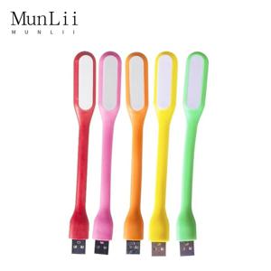 새로운 미니 USB LED 독서 램프 휴대용 책 빛 테이블 램프 보조베터리 노트북 PC 노트북 책상 램프