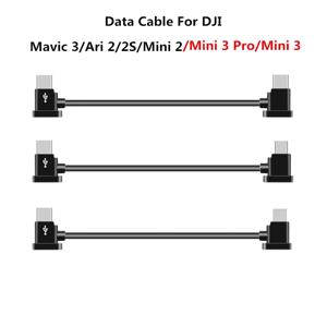 RC-N1 원격 제어 데이터 케이블, DJI 미니 3 프로, 매빅 3, 미니 2, 매빅 에어 2, 에어 2S 드론용, IOS 안드로이드 마이크로 C타입 전화선