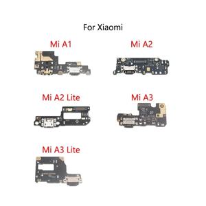 USB 충전 도크 포트 소켓 잭 플러그 커넥터 플렉스 케이블, 샤오미 Mi A1 A2 라이트 A3 충전 보드 모듈