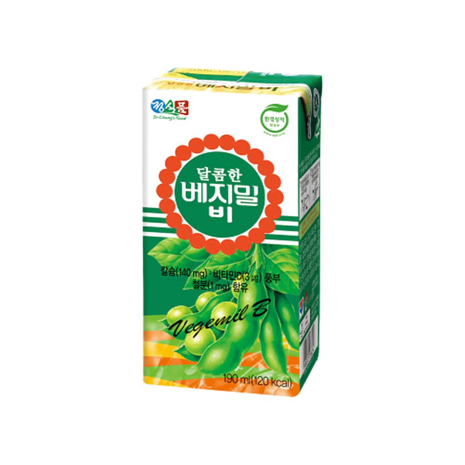 Sweet Vegemil B 190mlx48 Pack 달콤한 베지밀 B(비) 190mlx48팩