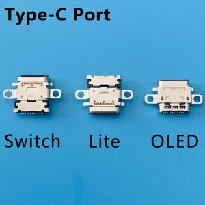 닌텐도 스위치 OLED 라이트 콘솔용 교체 C타입 충전 포트, 닌텐도 스위치 충전기, 소켓 잭 수리, 신제품