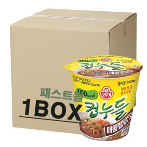 오뚜기 컵누들 매콤찜닭맛 35.5g 24개