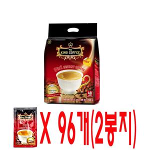 킹 커피 3IN1 인스턴트커피믹스 16g 48입 2봉지