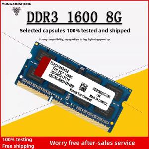 범용 노트북 메모리 PC3L-12800, 노트북 노트북 CL11 언버퍼드, DDR3 DDR3L, 4GB, 8GB, 1600MHz, 비 ECC, 1.35V, 204 핀 SODIMM RAM