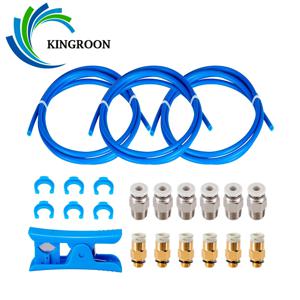 Bowden 압출기 튜브 키트, PTFE 튜브 파이프, 3D 프린터 부품, RepRap J-헤드 핫엔드, Ender 3 CR10, 1.75mm 필라멘트, 1.5M, 2*4mm