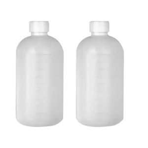 플라스틱 실험실 샘플 시약병, 화학 시약병, 500ml, 2 개