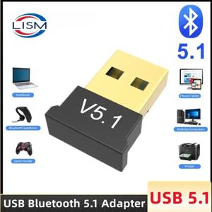 미니 USB 블루투스 5.1 동글 어댑터, PC 노트북 마우스 키보드 태블릿 전화 프린터 게임 스피커 무선 전송 리시버