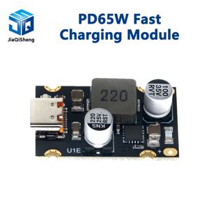 C타입 USB 인터페이스 고속 충전 모듈, PD65W, PD3.1, QC3.0, SCP PPS 고속 충전기 지원, 5V, 9V, 12V, 20V