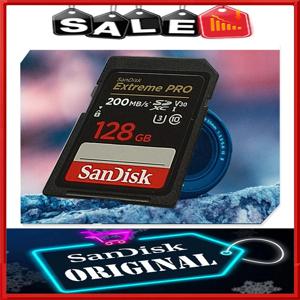 SanDisk SDHC SDXC 메모리 카드, 울트라 32GB, 64, 128, 256, 512GB, C10, USH-1Extreme PRO, U3, 4K, V30, 카메라 자동차 DV SLR용, 정품 SD 카드