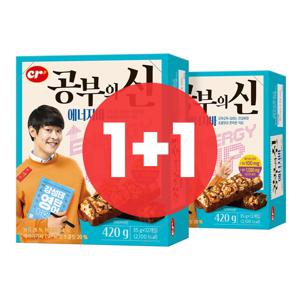 [1+1] 슈퍼에너지바 수능만점 영양만점 공부의신 에너지바(35g*12개) / 공신닷컴