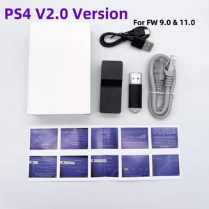 PS4 FW 9.0 11.0 시스템용 원 키 JB 도구 모드 키트, USB 동글 USB 어댑터, 이더넷 C 타입 케이블, 정품 게임 액세서리